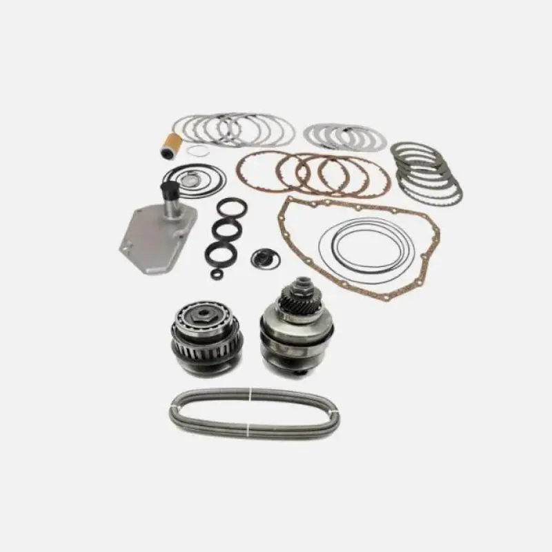 JF015E RE0F11A Transmission Master Rebuild Kit and Pulley Set with Belt for Nissan Vehicles.