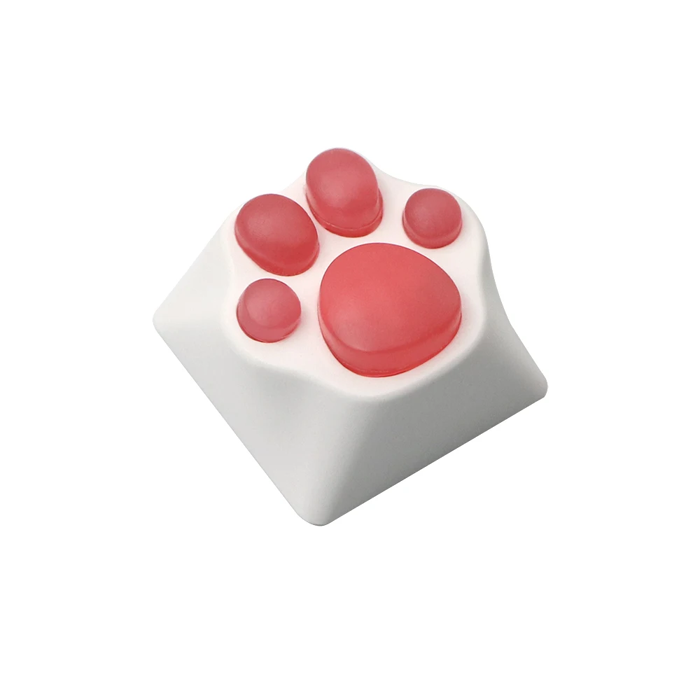 Cat Paw Keycap For Mechanical Gaming Keyboard PBT Custom Key Cap For Cherry Mx Switches Gk61 NJ80 GMMK PRO For PC Custom Keycaps