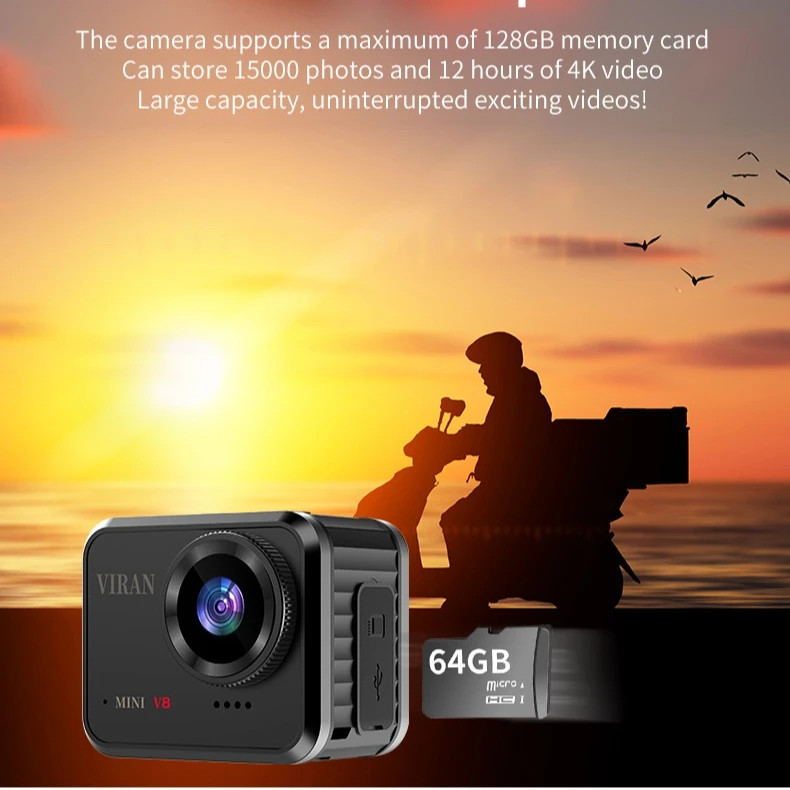 

Sports Action Camera 4K 60fps OEM Waterproof Best Wifi Video Sport 1080p 4k Action Camera