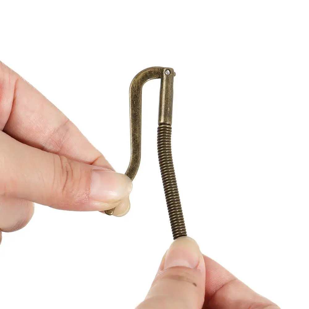 Прочный металлический простой двойной пружинный зажим, зажим для денег, кошелек, держатель для денег