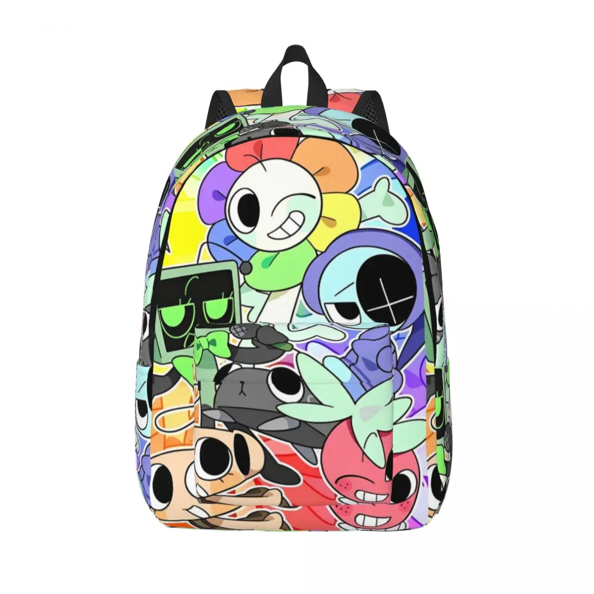 Dandys World Backpack for Men Women Fashion Student Business Daypack Cartoon College Canvas Bags Gift
