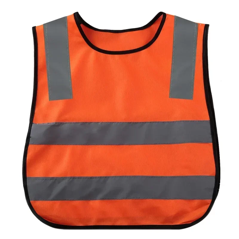 High Visibility Kids Reflective Vest Jackets Waistcoat Students Boys Girls Traffic Work Running Road Safety Reflective Tape