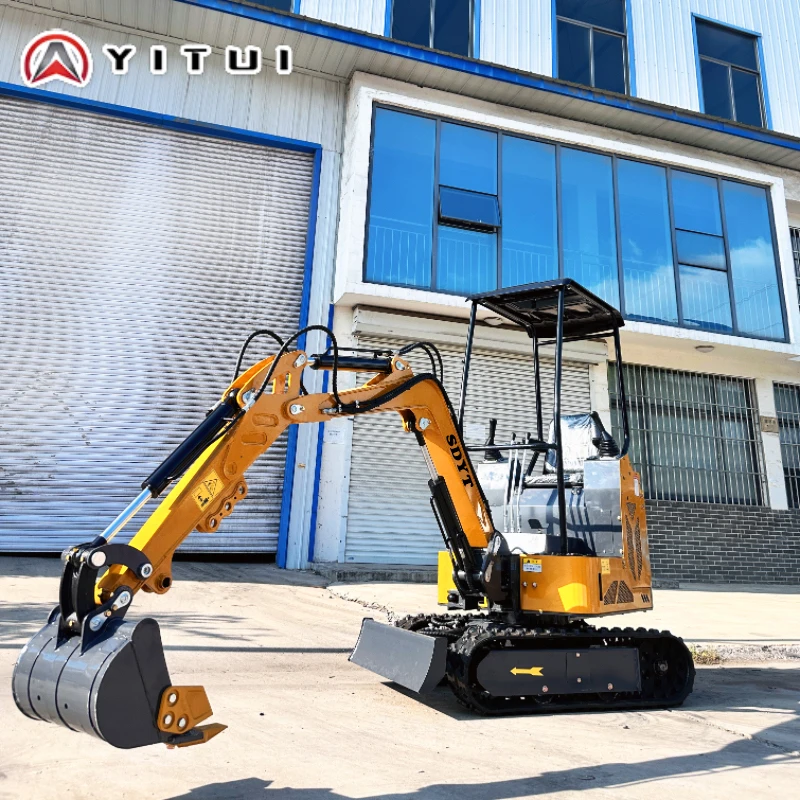 حفار صغير مخصص بمحرك يورو 5 كوبوتا حفار مدمج متعدد الوظائف لحديقة المزرعة والهندسة الصغيرة