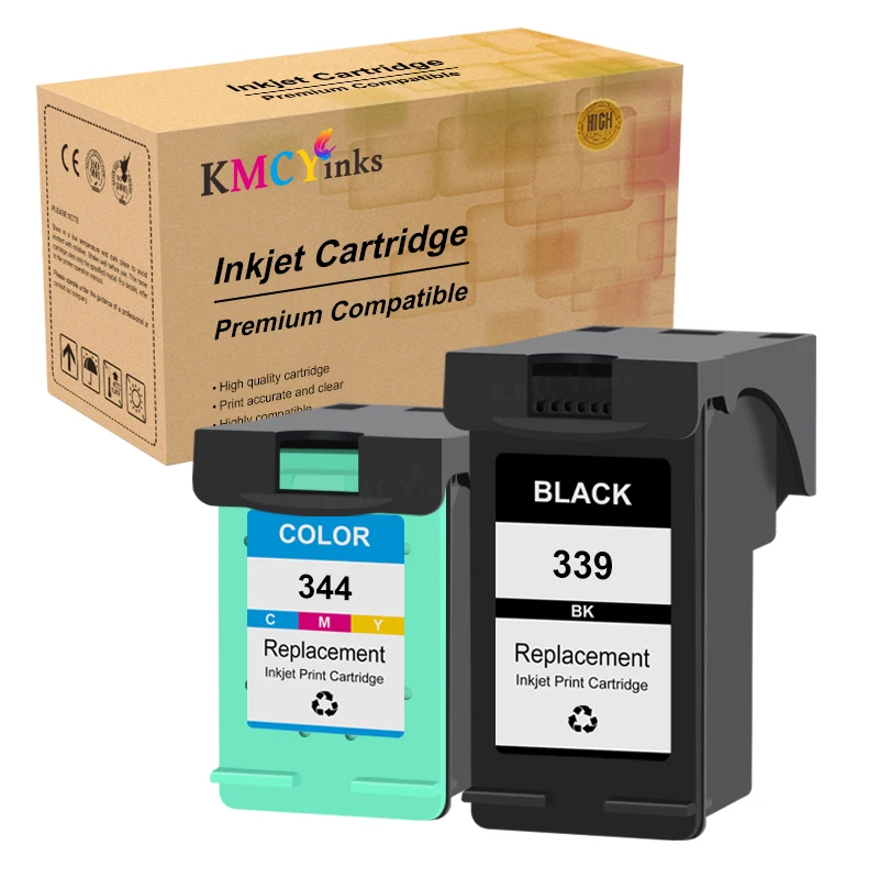 KMCYinks Ink Cartridge Compatible For HP 339 For HP339 Photosmart 2575 2610 2710 8050 8150 8450 8750 Inkjet Printers