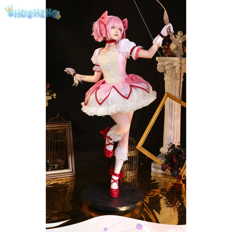 

Puella Magi Madoka Magica Kaname Madoka Cosplay combats Costume Accessories, pros wiss Halloween parties Lolita dresses set