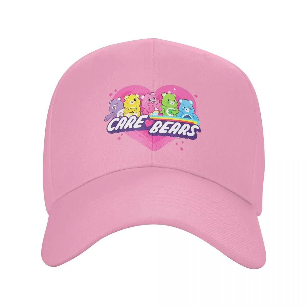 Care Bears Unlock The Magic Lineup Hats Hip-Hop Hats Trucker Worker Cap Trucker Cap Adjustable Polyester Baseball Caps Spring