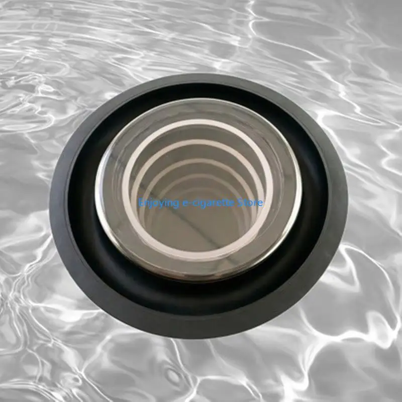 Rundes passives Lautsprechermembranteil für Lautsprecherreparatur und Gehäuseumbau, Gummidesign-Einzeleinheit für DIY-Sound Y4QF – Detail 3