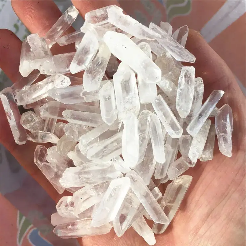 1000g atural Clear Quartz Healing Crystal Point Wand Energy Stone Raw Rock Mineral Specimen Home Decor