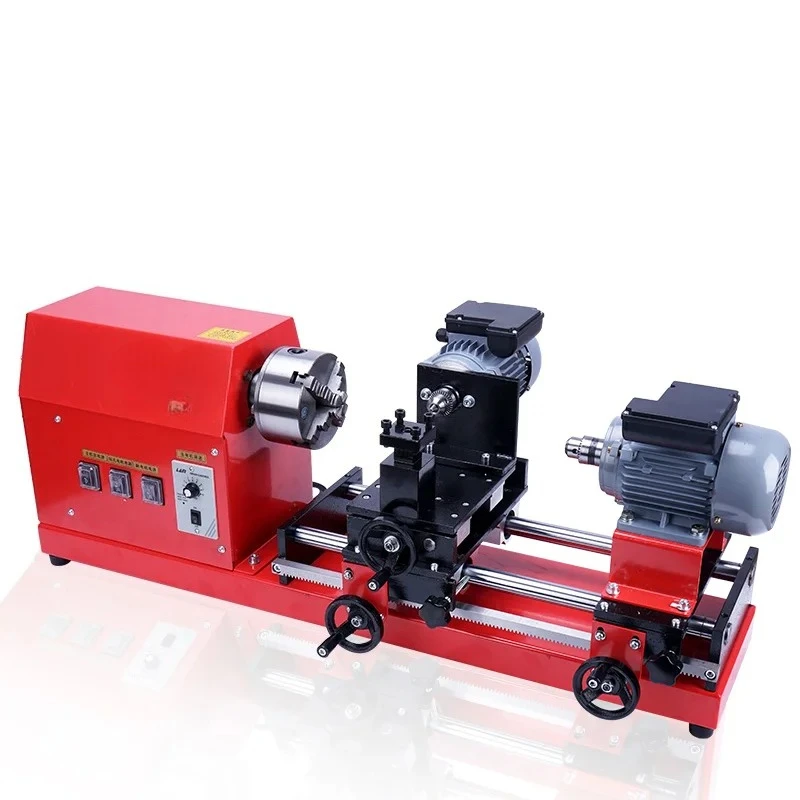 

For 7030 Three Motors Mini Wood Lathe Turning Tool Machine For Hole Puncher