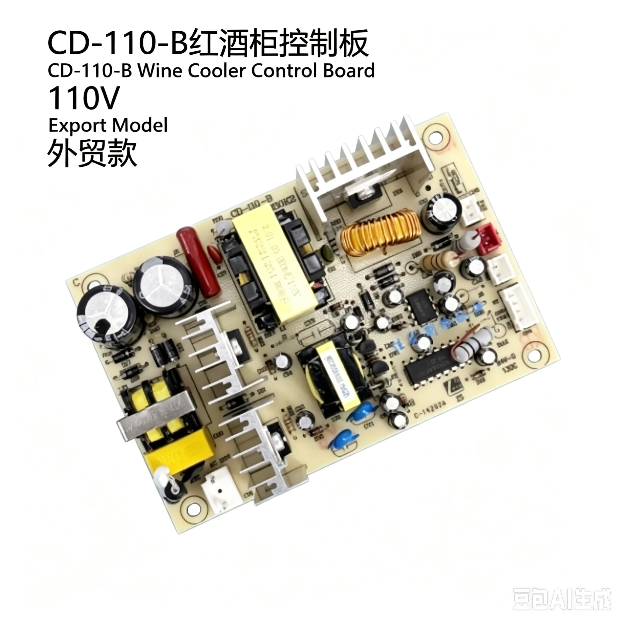 Constant temperature wine cabinet computer board guest room small refrigerator circuit control board CD220BCD110B power supply