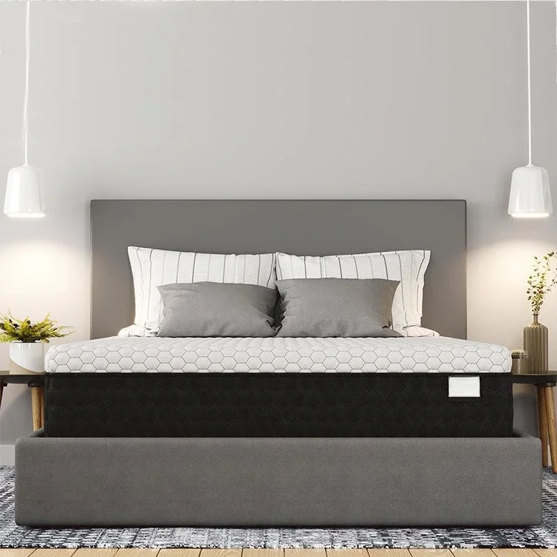 Matelas intelligent à pression zéro pour hôtel, hôtel, famille d'accueil, latex importé, mémoire de coton, éponge de colonne vertébrale