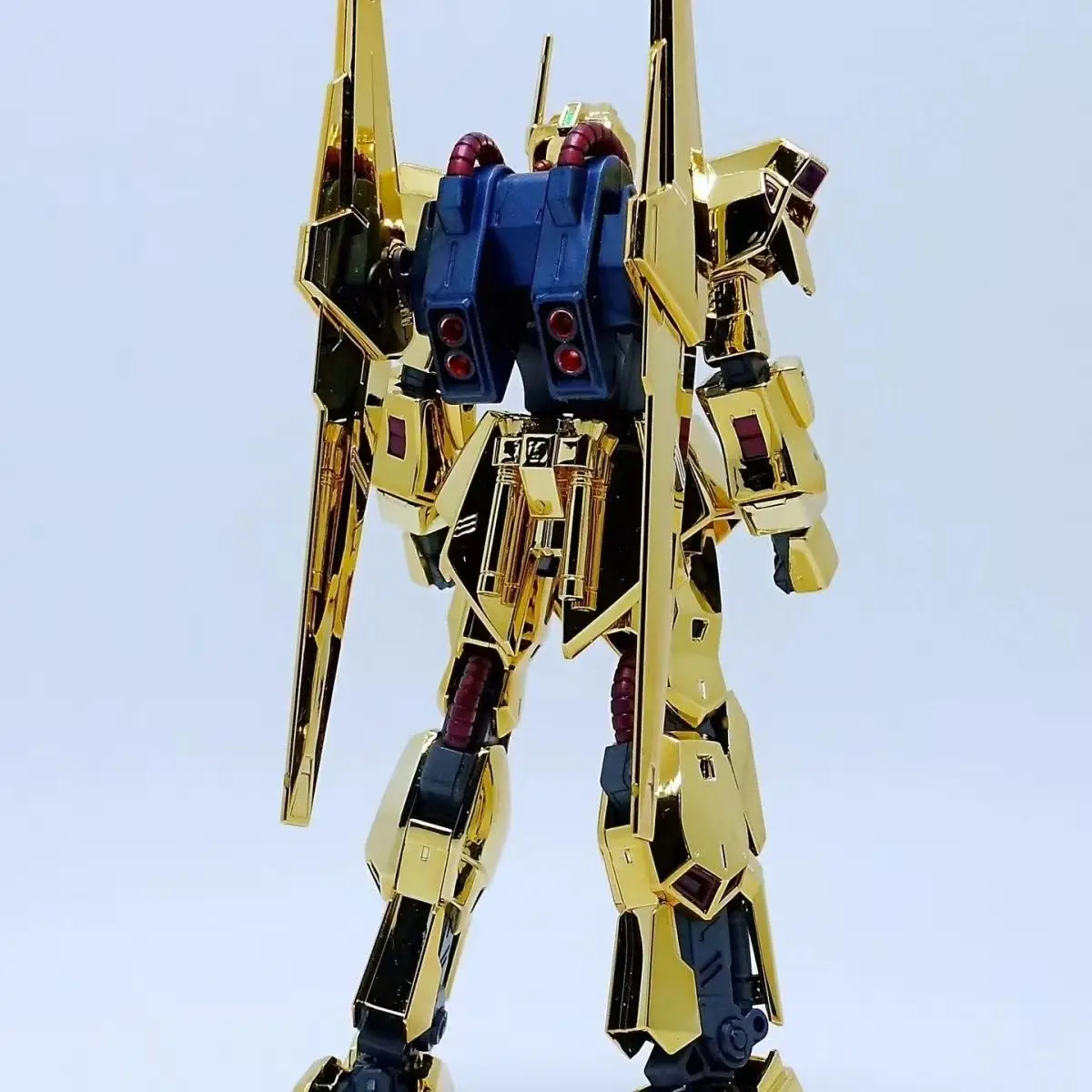 JMS Hayaku Shiki HG 1/144 MSN-00100 REVIVE Elektroplaterowany Złoty Model Ruchome Stawy Kolekcjonerski Robot Mecha Zestaw Zabawki Prezent Ozdoba