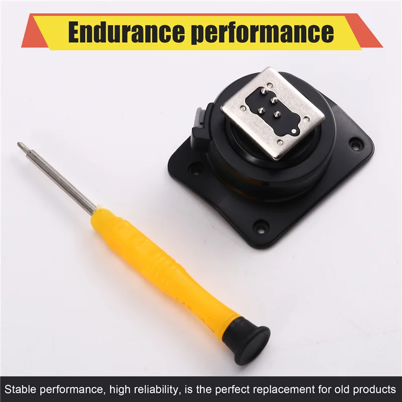 Y43A-Mount para acessórios de flash Fuji, para compatível com flash V1, sapata para câmeras FUJIFILM