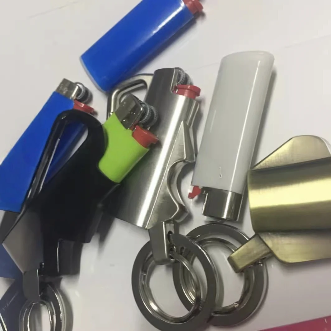 

Новый металлический многофункциональный чехол для зажигалки, подходит для зажигалок BIC J5, брелок-подвеска