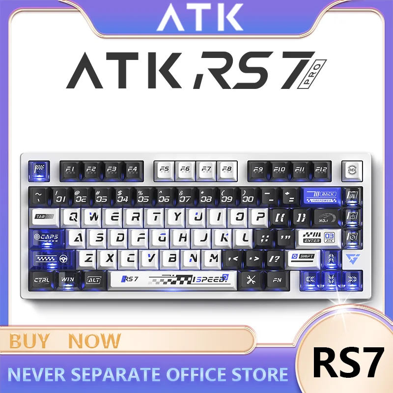 

ATK RS7 Wired Mechanical Keyboard Magnetic Switch Keyboards Smart SPEED X Quick Trigger Keyboard RGB For Pc Esports Games Gifts