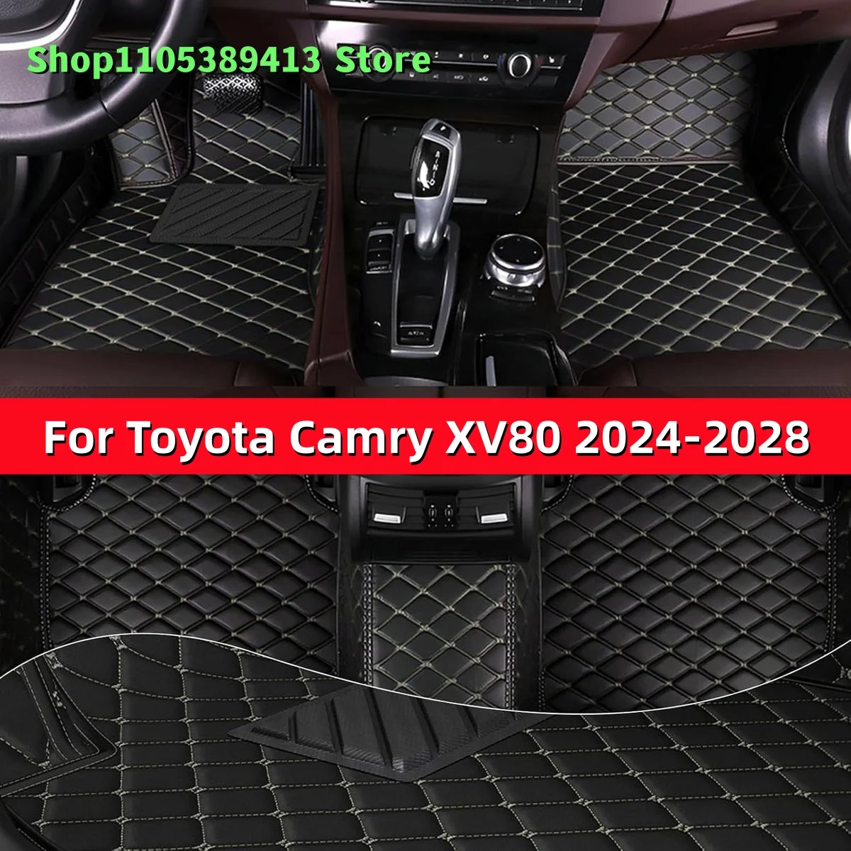 

The Auto Custom Car Floor Mats For Toyota Camry XV80 2024 2025 2026 2027 2028 Car Mat Accessories Mats Carpets