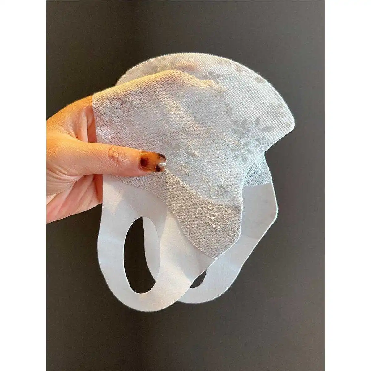 

Fashionable Sun Protection Lace Mask for Women Thin Mesh Face Covering for Cycling Bicycles Spring Summer Lightweight