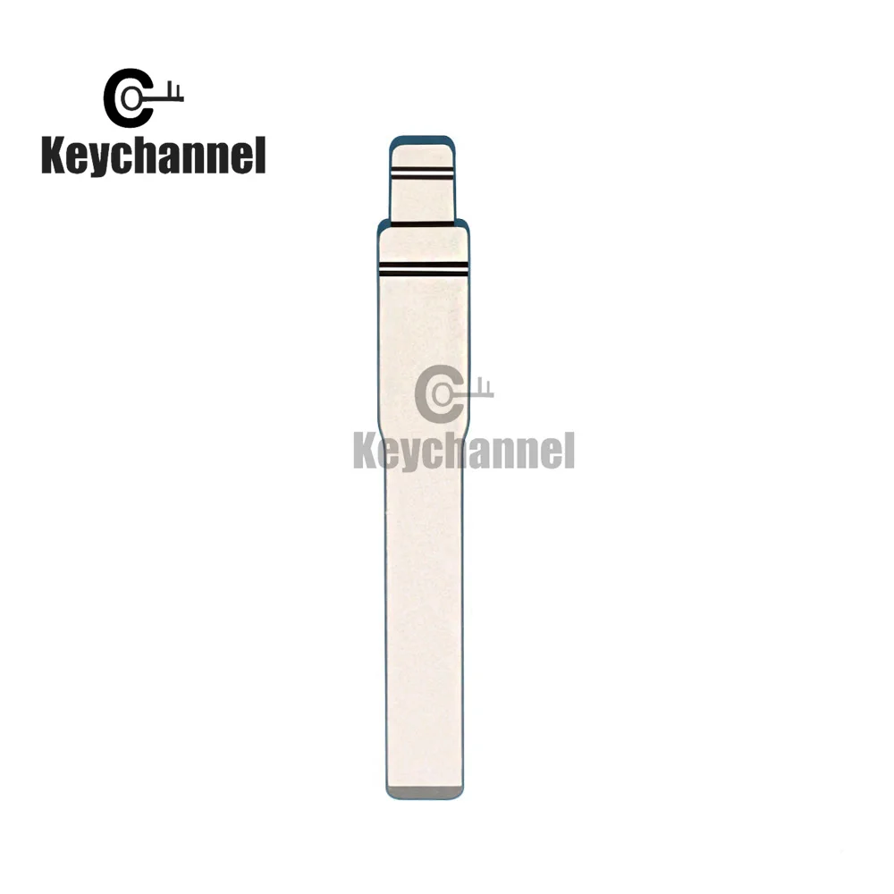 Keychannel 10PCS/LOT Car Key Blade HU101 Flip Key Blank NO.158 for KD KEYDIY Xhorse Remote for Ford Mondeo Ranger Fiesta S-MAX