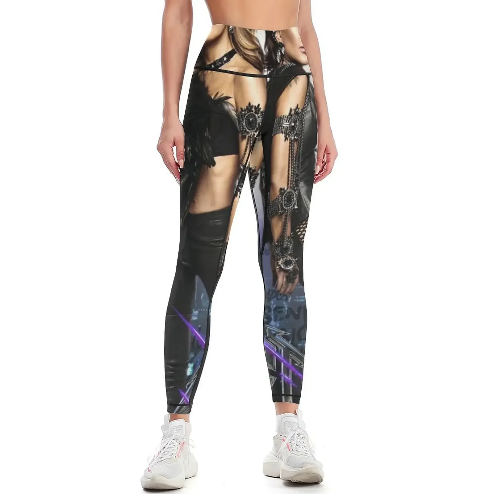 

Gloria Trevi and Alejandra Guzman Leggings Fitness clothing push up tights for trousers Women's sportswear Womens Leggings