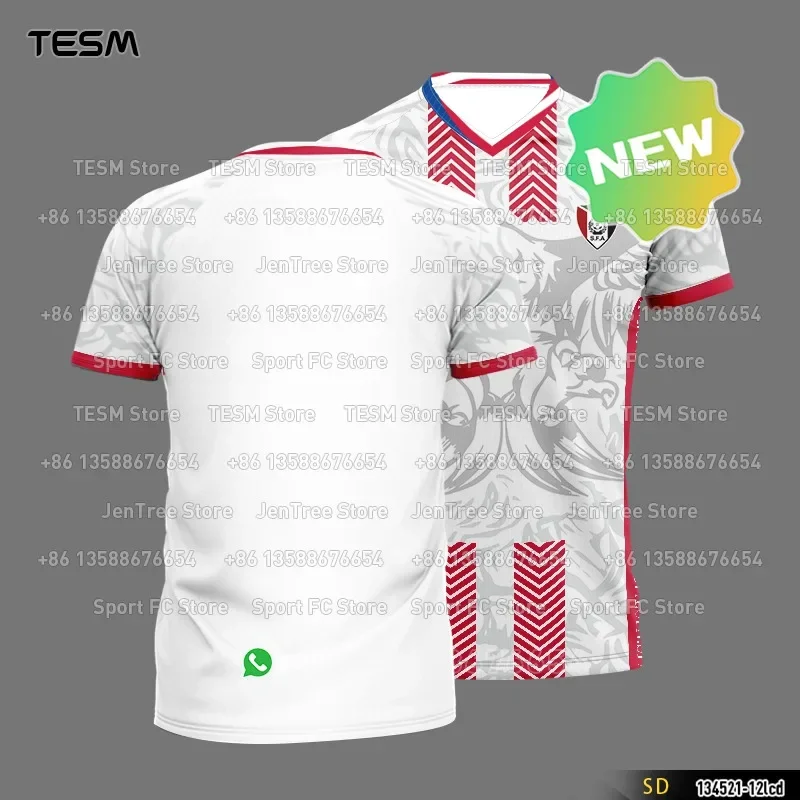 

TESM-Camiseta de Jersey de verano para hombre, pantalón informal para, camiseta transpirable con estampado de alta definición