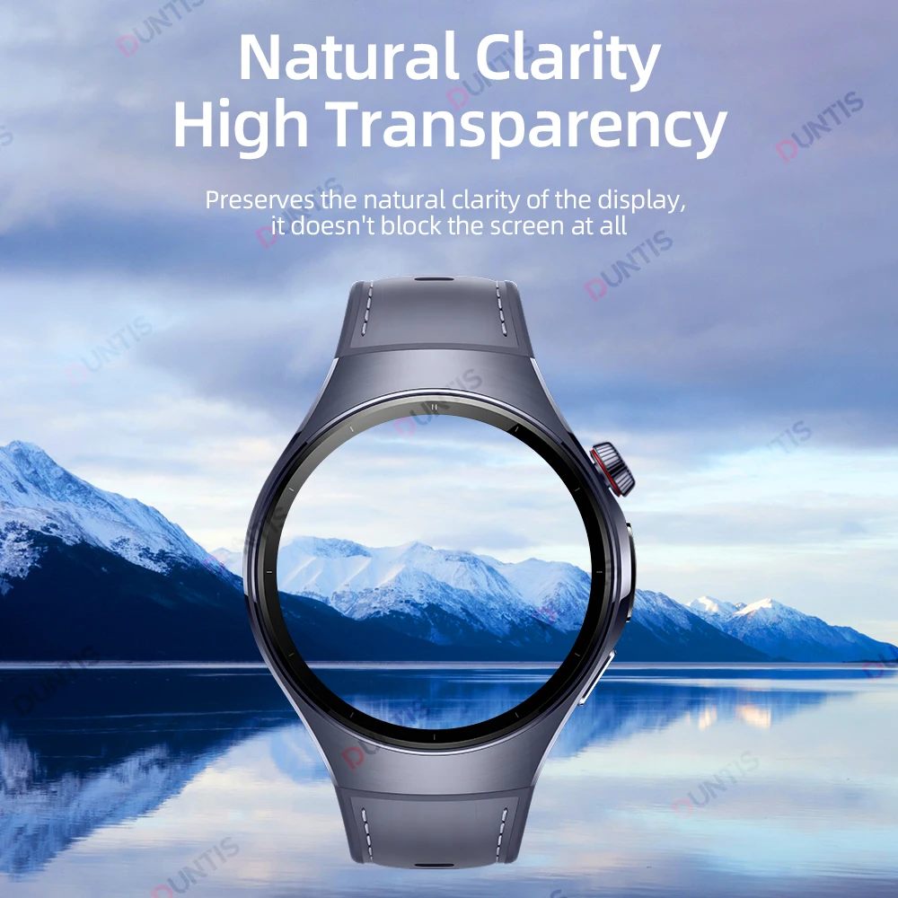 Screen Protector for Huawei Watch 5 42mm 46mm 3D Curved Screen Protector Ultra-HD Full Coverage Protective Film Accessories