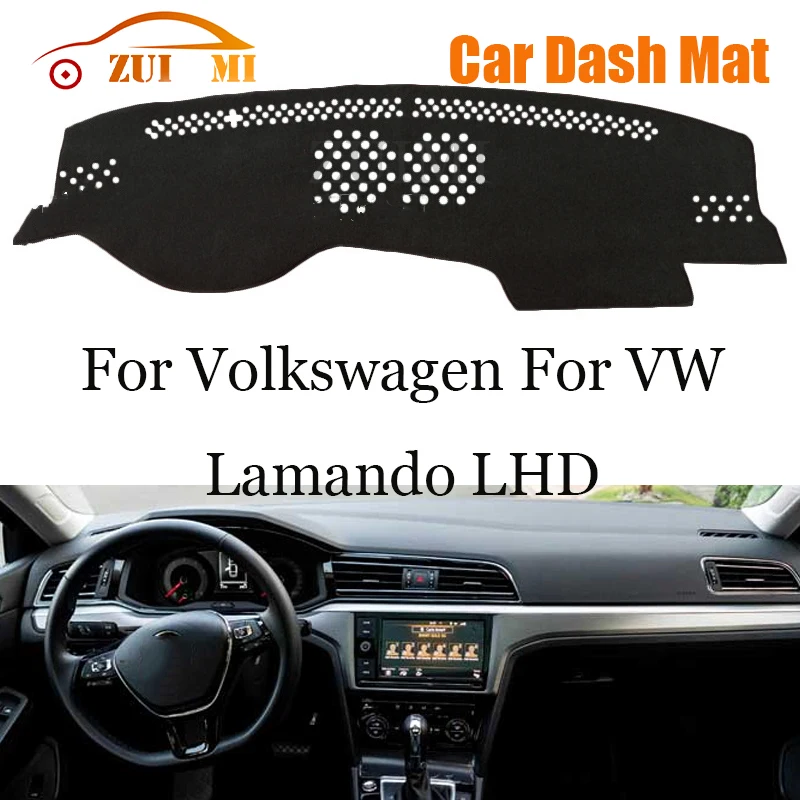 

ZUIMI Dashboard Cover Dash Mat Dashmat For Volkswagen For VW Lamando LHD RHD Dash Board Cover Pad Sun Shade