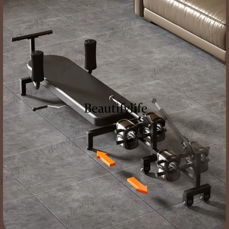 Cervical and lumbar traction for medical use, height enhancement training, leg inversion spinal stretcher