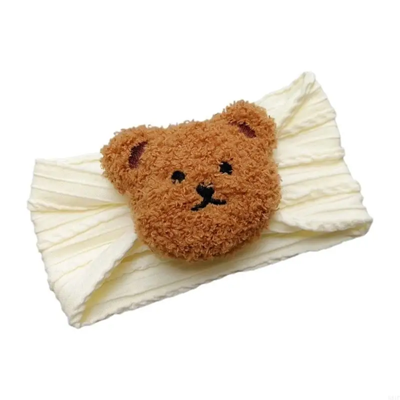 581F плюшевый головной убор в виде животных для детей, мягкие и удобные аксессуары для детских волос