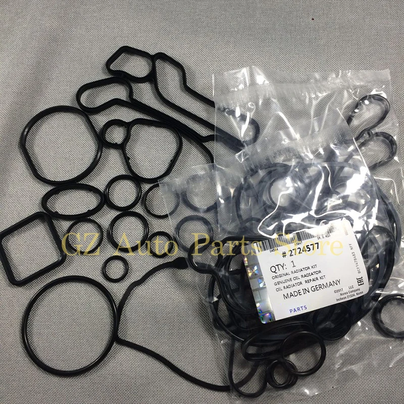 10PCS Cooling System Seal Oil Cooler Gasket Seals For Chevrolet Cruze Sonic Trax Astra Vectra Zafira 2724577