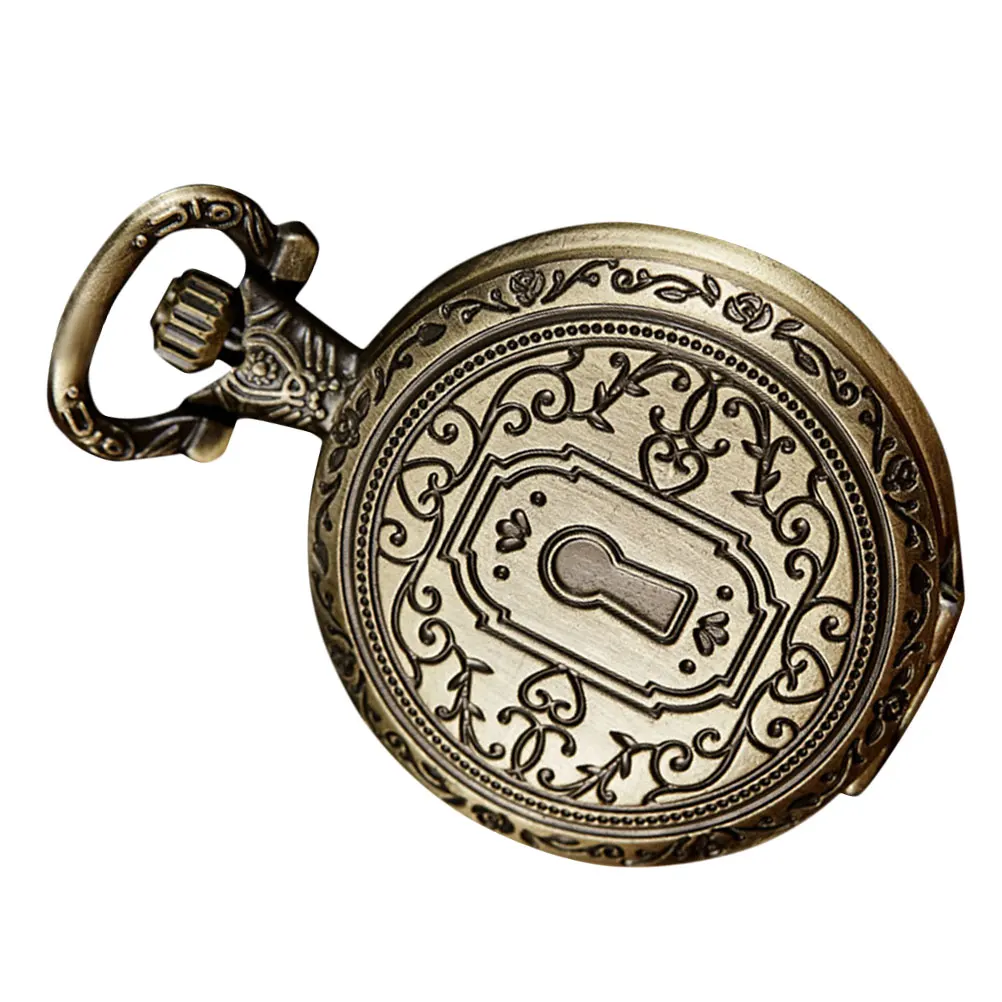 

Vintage Pocket Watch Metal Mechanical Decorative Watch For Men Women Portable Small Timepiece Gift For Elderly