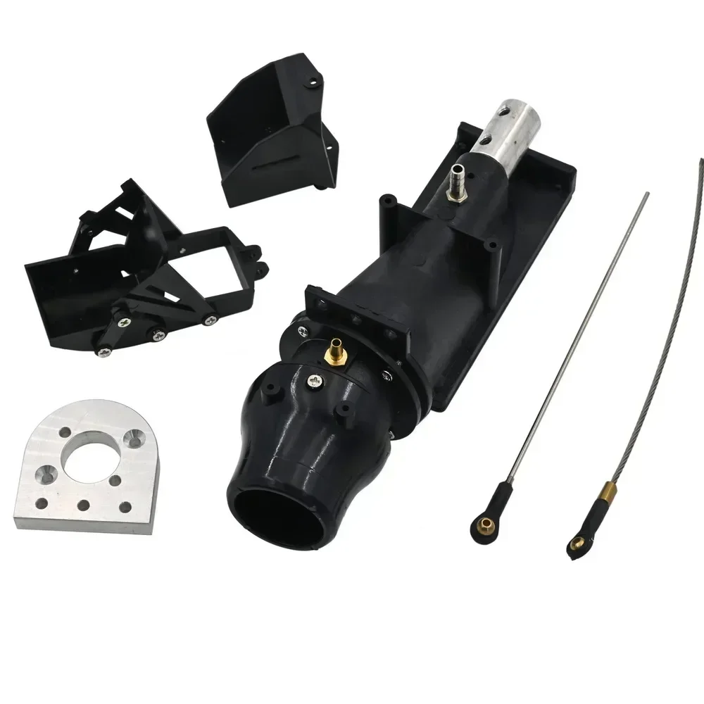 Draadloze bootboegschroef RC bootstraalpomp / motor geschaald RC scheepsmodificatiekit