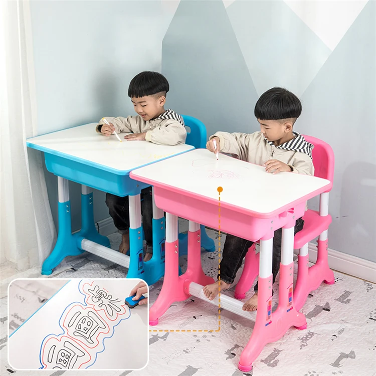 Goedkope kinder schrijftafel stoel kinderen studie tafel en stoel set studenten studie tafel