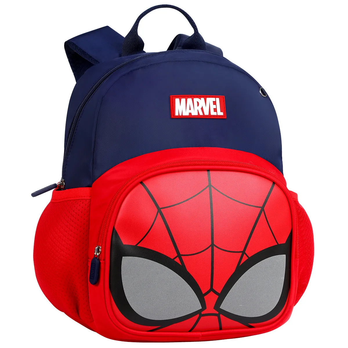 Disney Boys Kindergarten Bags Spider Man Captain America Student Shoulder Orthopedic Backpack Large Capacity Kids Gifts Mochilas