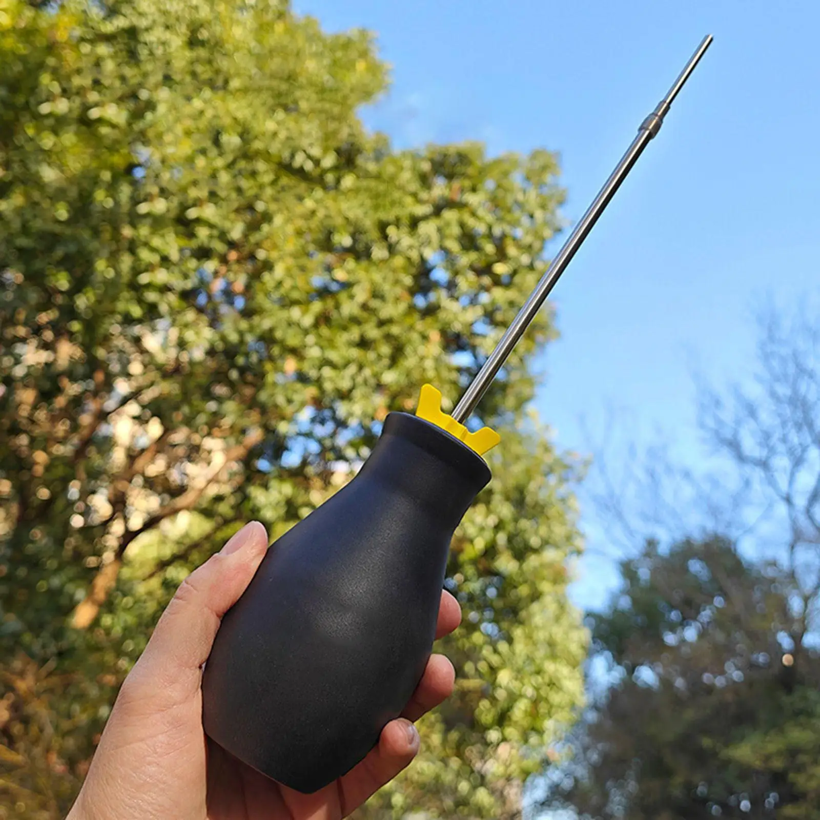 Multi Purpose Powder Duster Sprayer with Adjustable Stainless Steel Tank for Garden Home Pollination