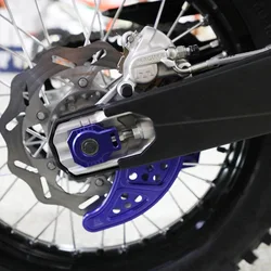 Motorcycle CNC Rear Brake Disc Guard Protector Cover For Husqvarna TC FC TE FE 125-500 2017-2020 2021 2022 2023
