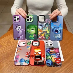 Binnenstebuiten 2 Disneys Telefoonhoesje Voor Iphone 16 15 14 13 12 11 Pro Max X Xr Xsmax 8 7 Plus Candy Matte Schokbestendige Achterkant