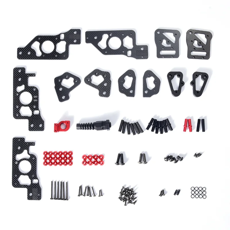 CHAOTICLAB 3D Printer Gantry Carbon Fiber Frame Kit with AB Motor Mounts and XY-Joints for Voron2.4 R2 Model