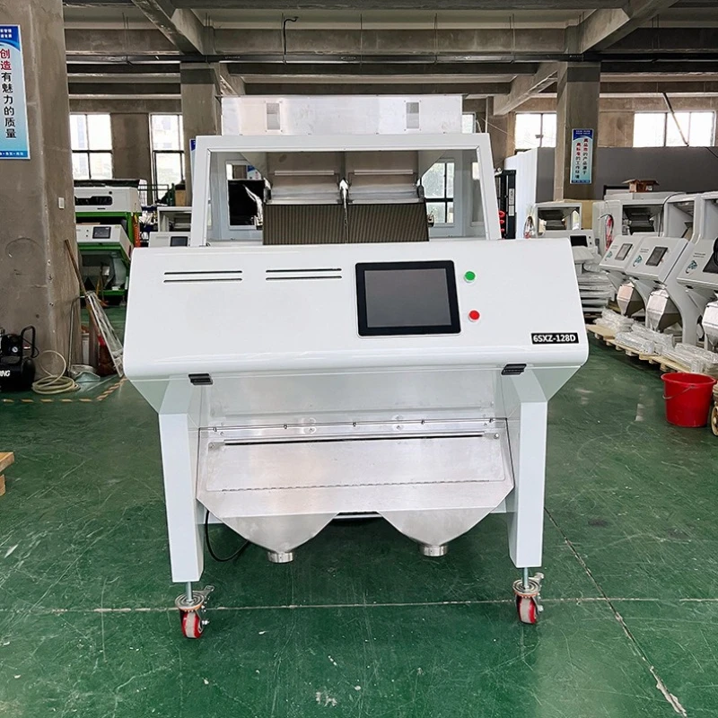 Intelligent multigrain color sorter check-selection multigrain processing quality optimization color sorter