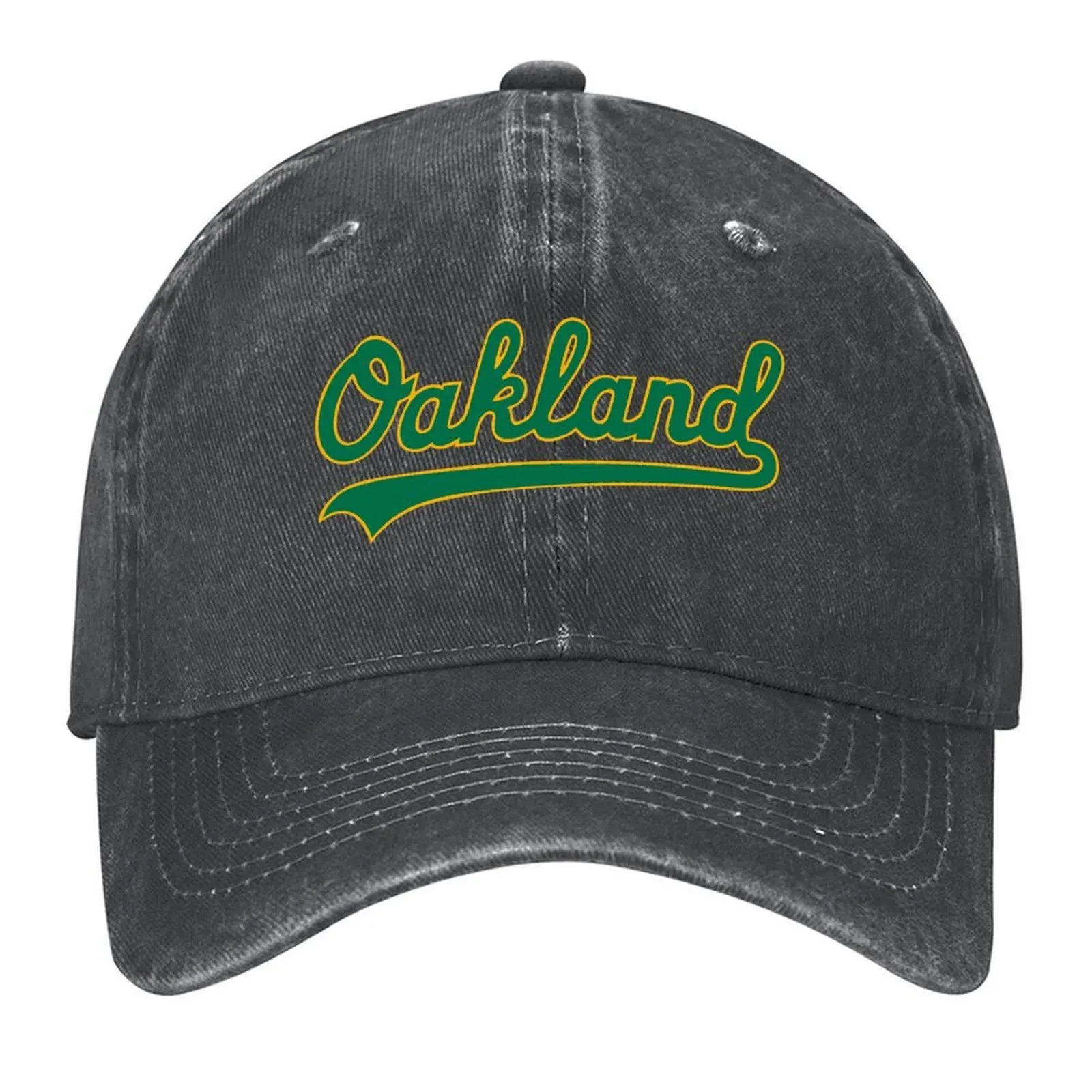 

vintage alternate oakland baseball Baseball Cap Trucker Cap golf hat genuine Horse Hat Hood Man Women's