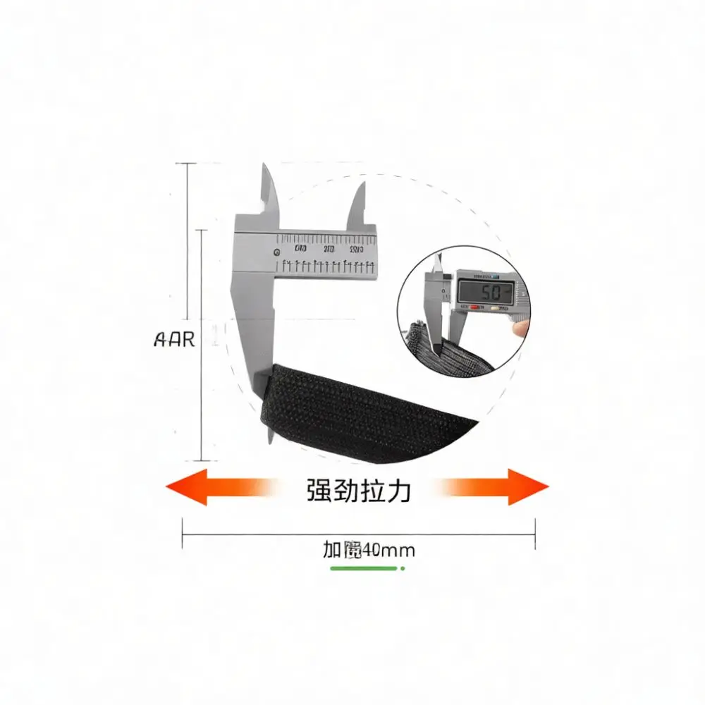 Heavy Duty Elastic Bungee Cord Luggage Straps Wide Thicken Cargo Tie Down Band For Storage Cart Truck Transport Bundle Rope