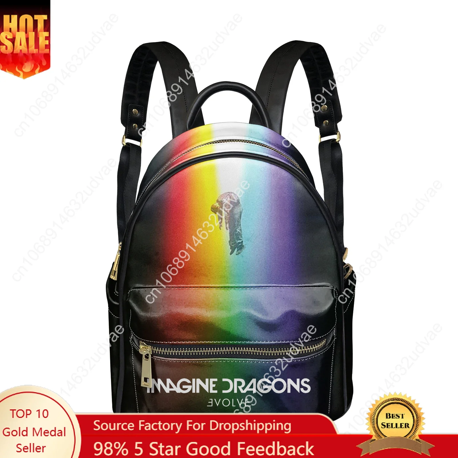 

Рюкзак Imagine Dragons для женщин и мужчин, персонализированный рюкзак с текстом и изображением, сумка на два плеча, деловой рюкзак, подарочный рюкзак, городской рюкзак