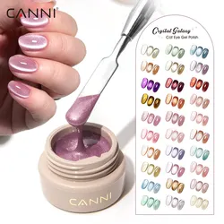 CANNI Galaxy Starry 5ml Cat Eye Painting Gel Super Sparkle Effect Nail Manicure Magnetic Magic Semi Permanent Gel Varnish