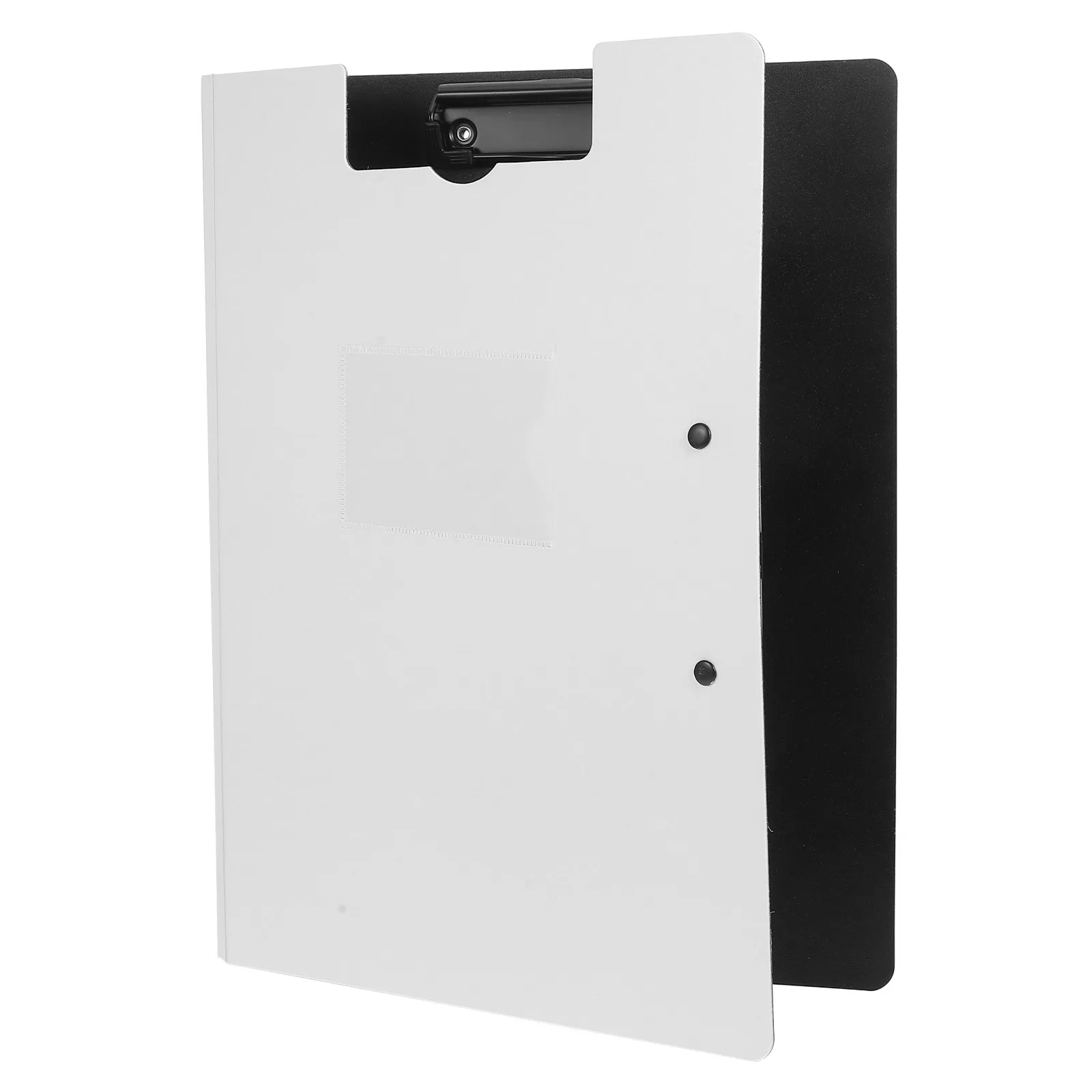 

Foldable A4 Dual Clip Clipboard Document Holder Office School Medical Use Waterproof Plastic File Folder Portable Writing Board