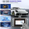 FOXWELL NT710 passend für Porsche OBD2 Diagnose-Scan-Tool, komplettes System-Codeleser mit bidirektionaler aktiver Test-Injektor-Codierung 6
