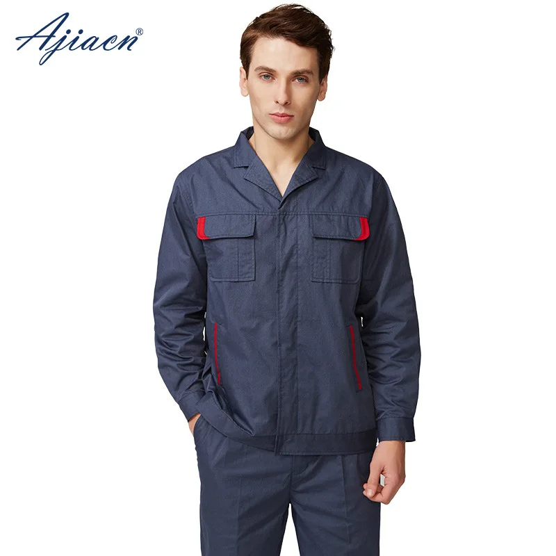 Radiation Protection Workwear Two-Piece Suit for Computer Room Monitoring Room Electromagnetic Radiation Shielding Suit