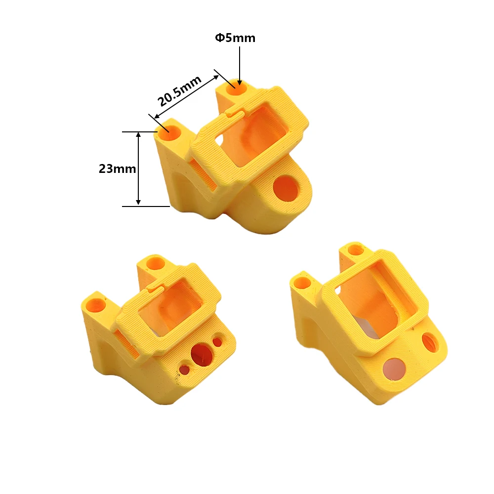 3D Printed Replacement Parts TPU Holder Fixed Bracket Seat for speedybee mario 5 FPV Racing Drone frame
