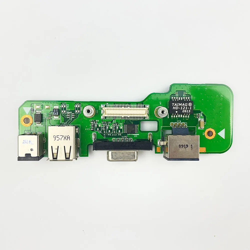 DC Power USB Jack board For Dell Inspiron 1545 1546 laptop DC-IN USB VGA LAN Charging Network card RJ45 board 48.4AQ03.011 08530