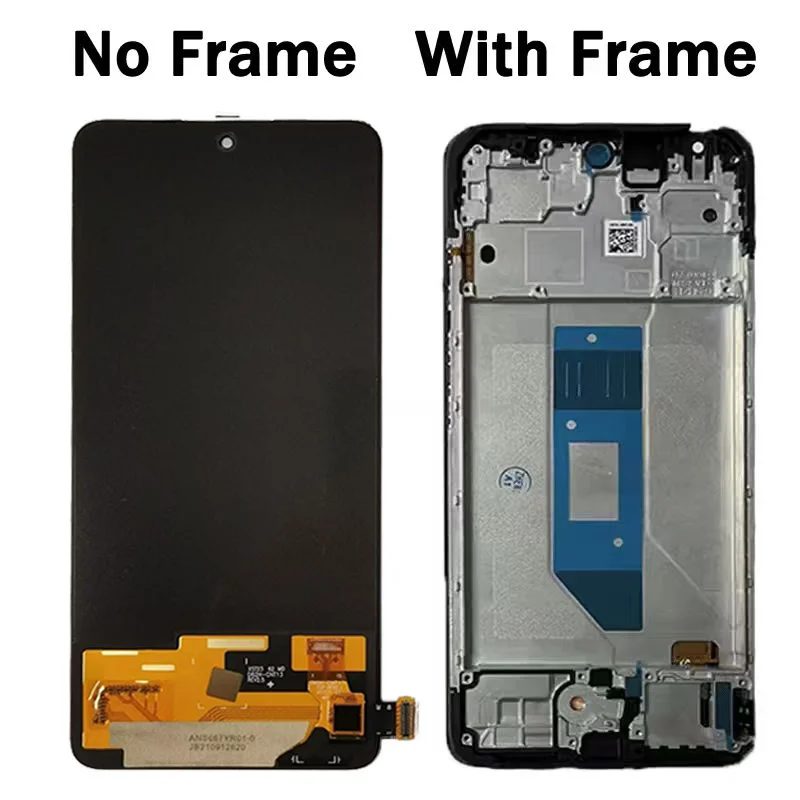 6.67 "AMOLED dla Xiaomi Redmi Note 14 4G wyświetlacz LCD dotykowy Digitizer zgromadzenie 24117RN76G ekran LCD z ramką — zdjęcie produktu 5