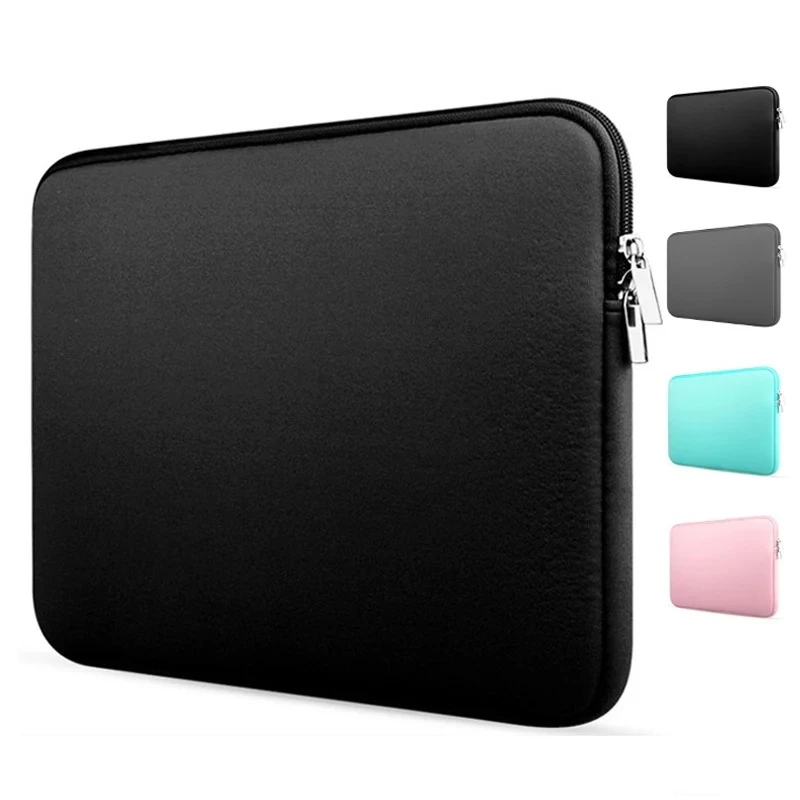 

11-15.6Inch Portable Laptop Bag Soft Bag Office Travel Business Computer Bag For Xiaomi Lenovo Hp Dell Computer Case Macbook Air