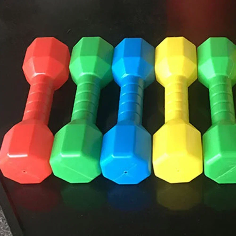 Gym Education Exercise Home Outdoor Hand Ergonomic Fun Sports Early Dumbbells Equipment Fitness 2pcs/set Weights Children